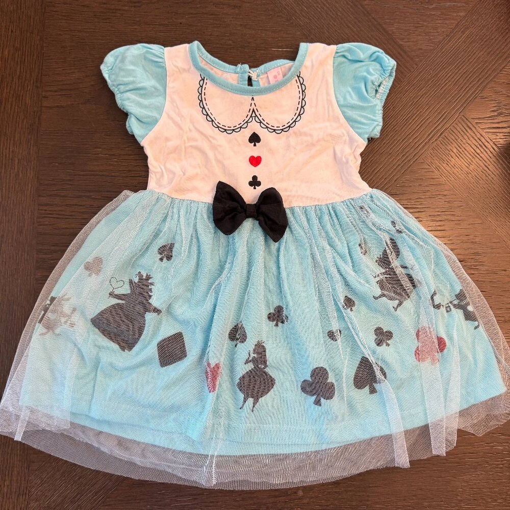 Alice in Wonderland Dress, Size 3T/90cm